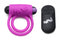 XR Brands Bang! Silicone Cock Ring and Bullet with Remote Control Purple at $29.99