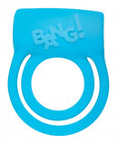XR Brands Bang! Duo Blast Cock Ring Butt Plug Bullet and Blindfold Black at $29.99
