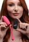 XR Brands Bang! 28X Plush Egg Vibrator and Remote Control Pink at $44.99