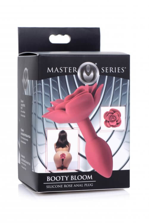 XR Brands Master Series Booty Bloom Rose Anal Plug at $24.99