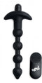 XR Brands Bang! Vibrating Silicone Anal Beads and Remote Control Black at $29.99