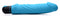 XR Brands Bang! XL Bullet Vibrator and Ribbed Silicone Sleeve Blue at $41.99