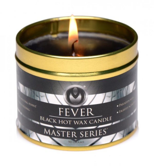XR Brands Master Series Fever Black Hot Wax Candle at $9.99
