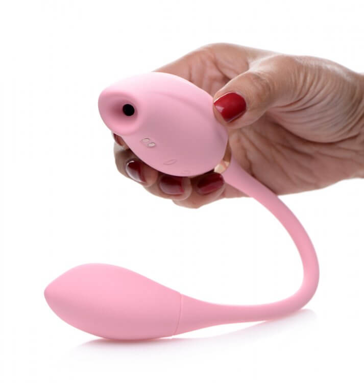 XR Brands Inmi Shegasm 8X Tandem Plus Suction Clitoral Stimulator at $59.99