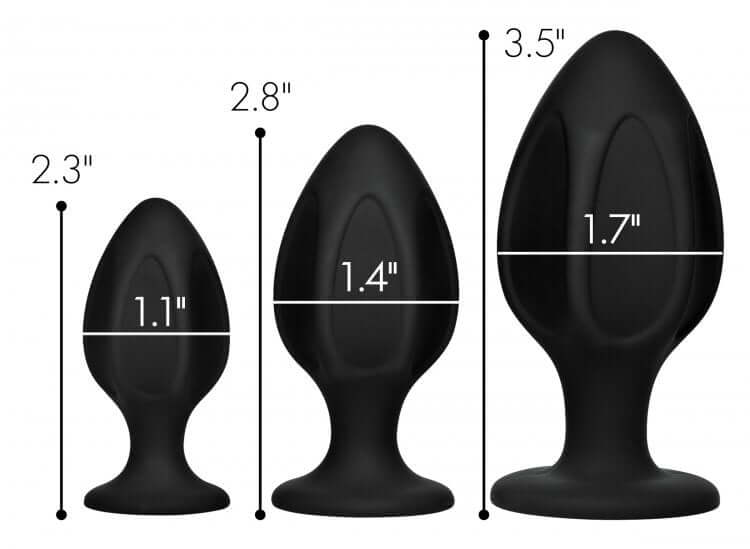 XR Brands Master Series Triple Juicers Anal Training Set at $17.99