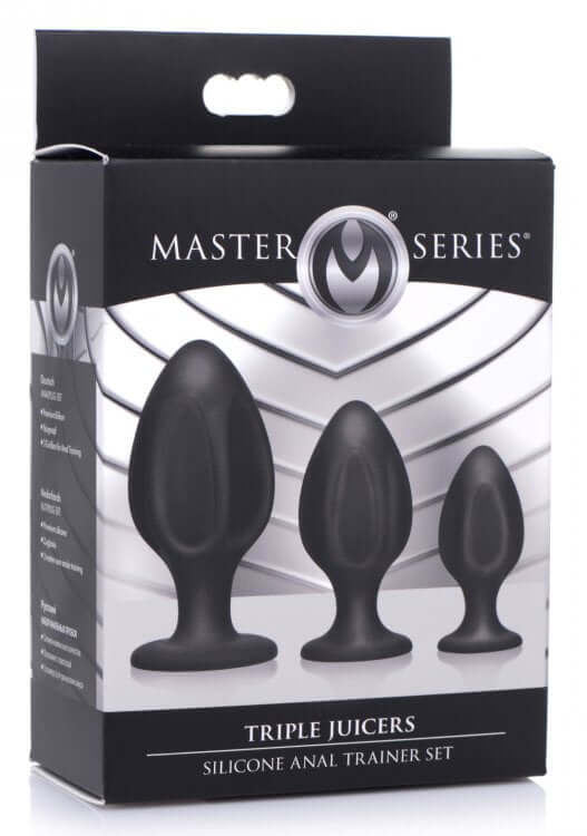 XR Brands Master Series Triple Juicers Anal Training Set at $17.99