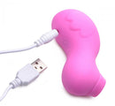Pink Shegasm Sucky Duck Clitoral Stimulator with USB charging cable – Powerful Waterproof Suction thiết kế dễ thương.