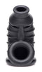 XR Brands Master Series Dark Chamber Silicone Chastity Cage at $23.99