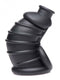 XR Brands Master Series Dark Chamber Silicone Chastity Cage at $23.99