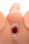 Hollow Anal Plug Clear View Small showing the unique design for exciting anal play.