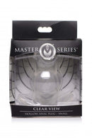 Hollow Anal Plug Clear View Small packaging showcasing the innovative design and clear material for anal play.