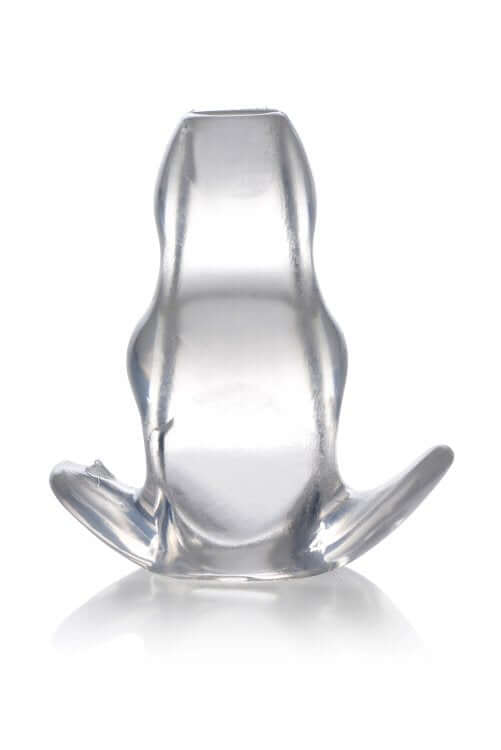 XR Brands Master Series Clear View Hollow Anal Plug Small at $9.99