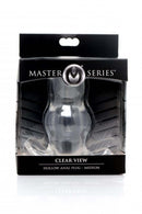 MASTER SERIES CLEAR VIEW HOLLOW ANAL PLUG MEDIUM-2