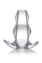 XR Brands Master Series Clear View Hollow Anal Plug XL at $22.99