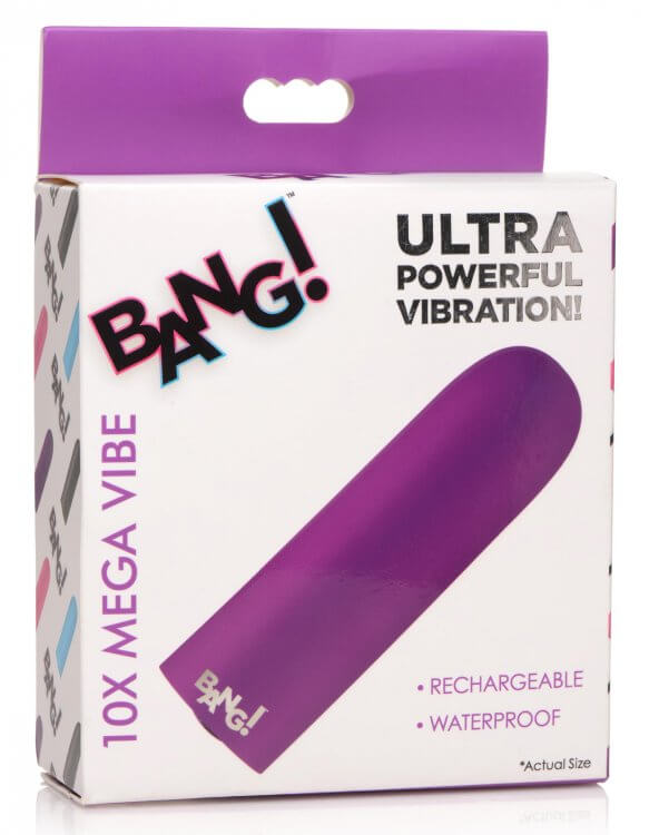 XR Brands Bang! 10X Mega Vibe Purple at $23.99