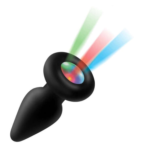 XR Brands Booty Sparks Silicone Light Up Anal Plug Small at $15.99