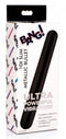 XR Brands Bang 10X Slim Metallic Bullet Vibrator Black at $19.99