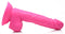 XR Brands Pop 6.5 inches Dildo with Balls Pink at $11.99