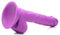 XR Brands Pop 6.5 inches Dildo with Balls Purple at $11.99