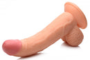 XR Brands Pop 7.5 inches Dildo with Balls Light Skin Tone at $15.99