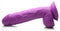 Experience Colorful Ecstasy with the Pop Peckers 8.25-Inch Purple Dildo featuring a Suction Cup and Veiny Shaft.