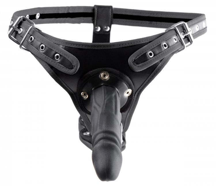 XR Brands Strict Double Penetration Strap On Harness at $79.99