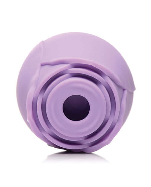 XR Brands Inmi Bloomgasm Wild Rose 10X Purple Suction Clit Stimulator at $44.99