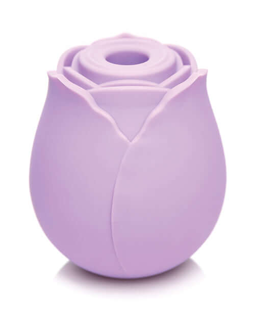 XR Brands Inmi Bloomgasm Wild Rose 10X Purple Suction Clit Stimulator at $44.99