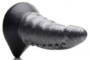 Creature Cocks Beastly Tapered Bumpy Silicone Dildo with suction base and nubs for maximum pleasure from XR Brands.