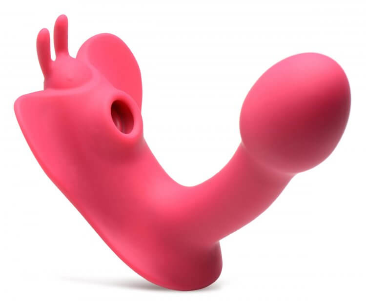 Shegasm Butterfly Tease: 10X Clit Suction Stimulator & G-Spot Pleasure