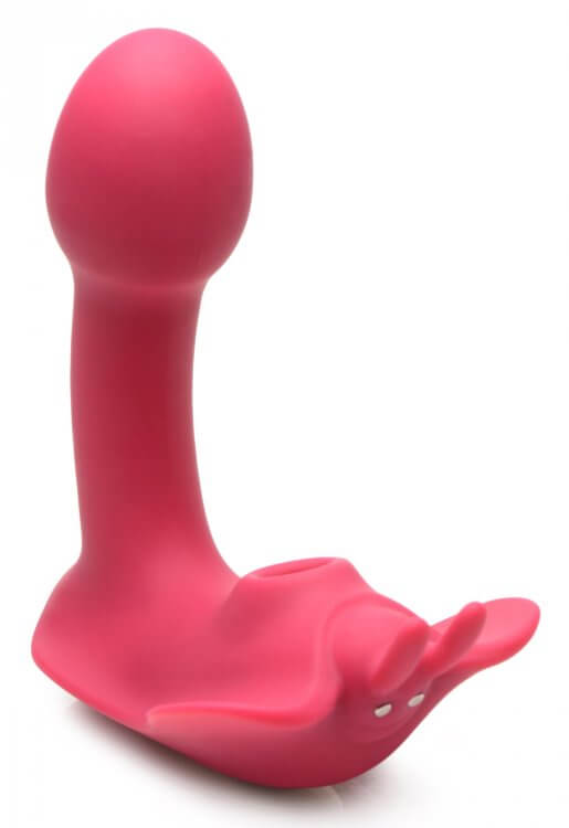 Shegasm Butterfly Tease: 10X Clit Suction Stimulator & G-Spot Pleasure