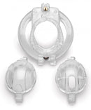 MASTER SERIES CUSTOME LOCKDOWN CHASTITY CAGE CLEAR-2