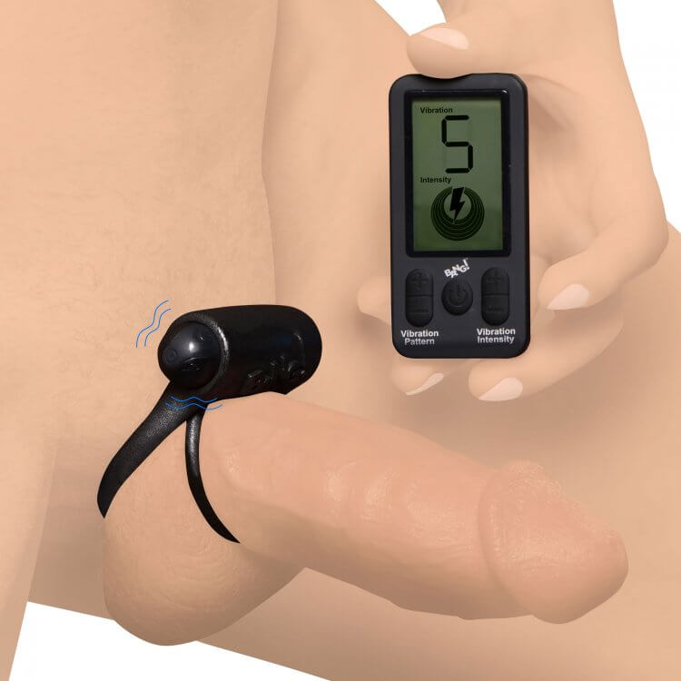 Bang! Platinum Series Cock Ring with Remote Control Bang! Platinum Series Cock Ring with Remote Control