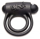 Bang! Platinum Series Cock Ring with Remote Control, featuring dual stretchy silicone rings for enhanced pleasure.