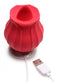 XR Brands Inmi Bloomgasm Wild Violet 10X Licking Stimulator Red at $44.99