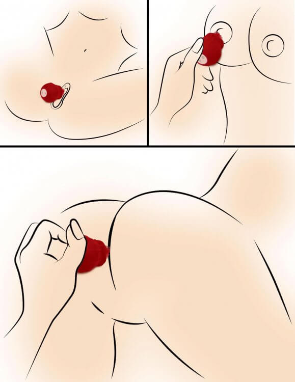 XR Brands Inmi Bloomgasm Wild Violet 10X Licking Stimulator Red at $44.99