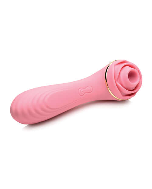 XR Brands Inmi Bloomgasm Passion Petals Suction Rose Vibrator Pink at $49.99