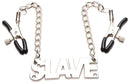 Master Series Enslaved Chain Nipple Clamps
