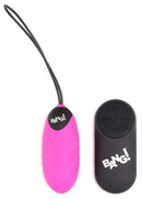 Bang! Swirl Silicone Egg Vibrator Pink