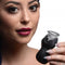 Shegasm Sucky Kitty 7X Clitoral Stimulator - Black, Waterproof, and Rechargeable