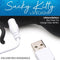 Shegasm Sucky Kitty 7X Clitoral Stimulator - Black, Waterproof, and Rechargeable