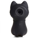 Shegasm Sucky Kitty 7X Clitoral Stimulator - Black, Waterproof, and Rechargeable