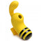 Shegasm Sucky Bee Clit Stimulator Finger Vibe in yellow, designed for customizable pleasure with 10 vibration modes.