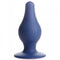 Squeeze-It Tapered Anal Plug Blue Large