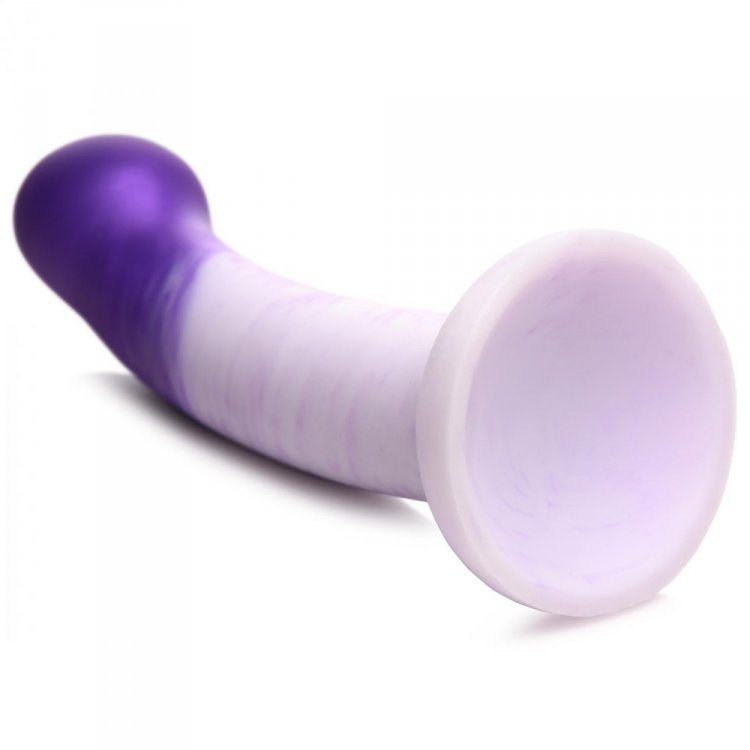 Strap U G-Spot Dildo Silicone Purple