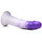 Strap U Real Swirl Realistic Dildo Purple with Veins and Large Glans, Unique Design Enhances Pleasure and Aesthetic Appeal