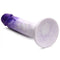 Strap U Real Swirl Realistic Dildo Purple with Veins and Large Glans by XR Brands