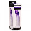 Strap U Real Swirl Realistic Purple Dildo in Packaging
