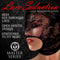 Master Series Lace Seduction Bondage Hood Black