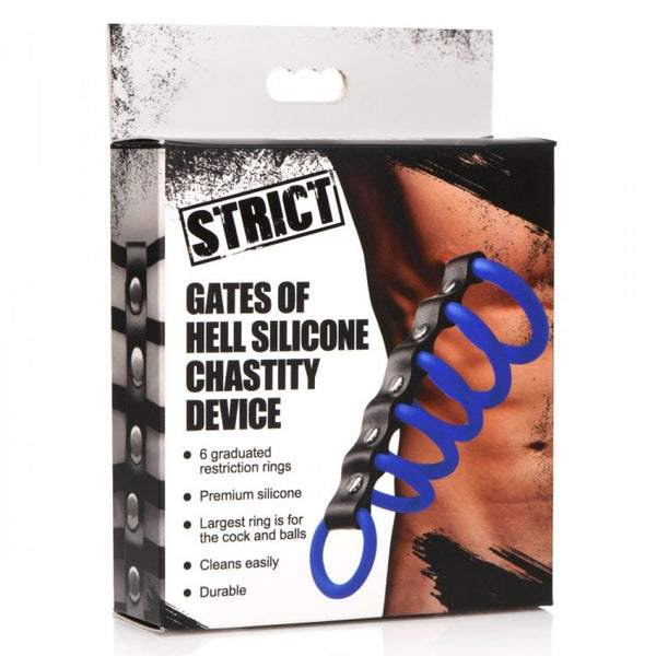 Silicone Gates of Hell Chastity Device - Explore Sensation and Satisfaction